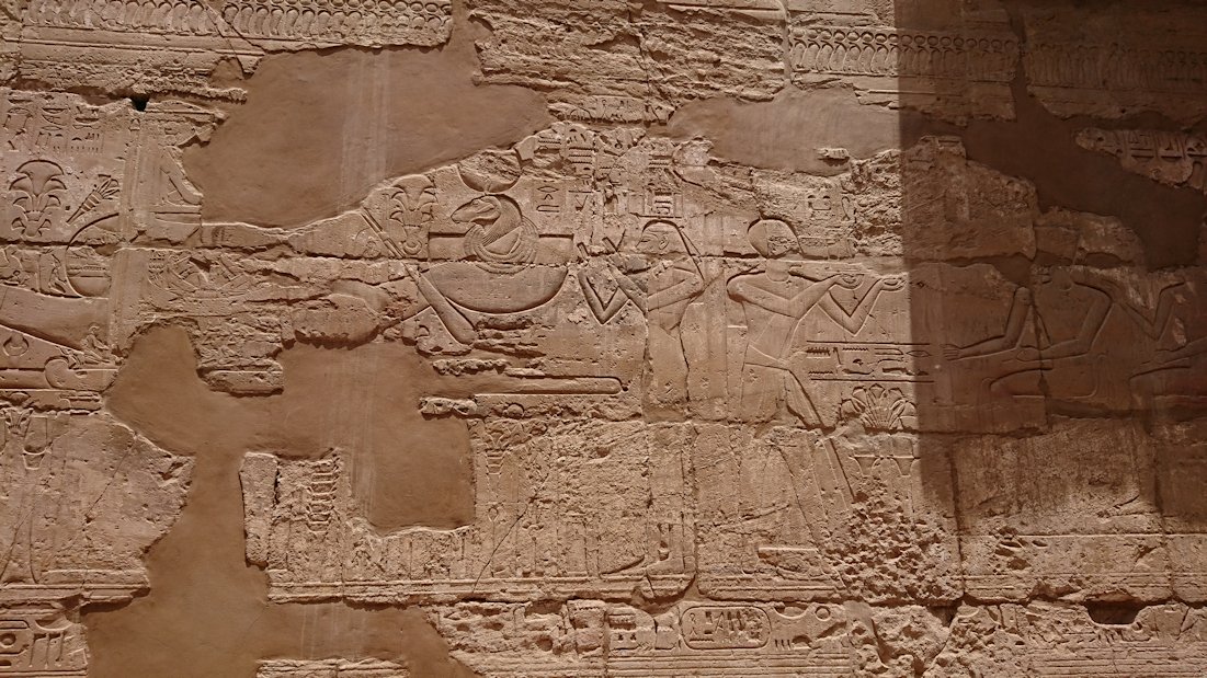 エジプト旅行　カルナック神殿