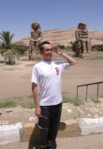エジプト旅行　ブログ　口コミ　メムノンの巨像