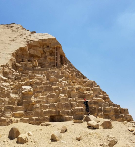 エジプト旅行　ブログ　口コミ　カイロ　ピラミッド　屈折