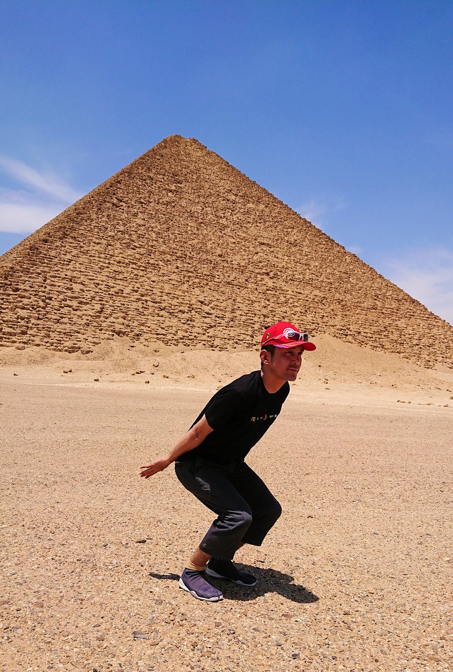 エジプト旅行　ブログ　口コミ　カイロ　ピラミッド　赤