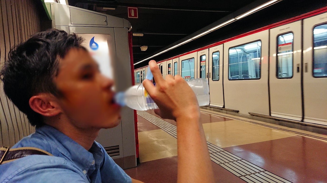 スペイン旅行　バルセロナ　日本旅行　バルサ　カンプノウ　見学　地下鉄　ブログ　口コミ