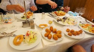 スペイン旅行　バルセロナ　日本旅行　バルセロナ　夕食　ブログ　口コミ