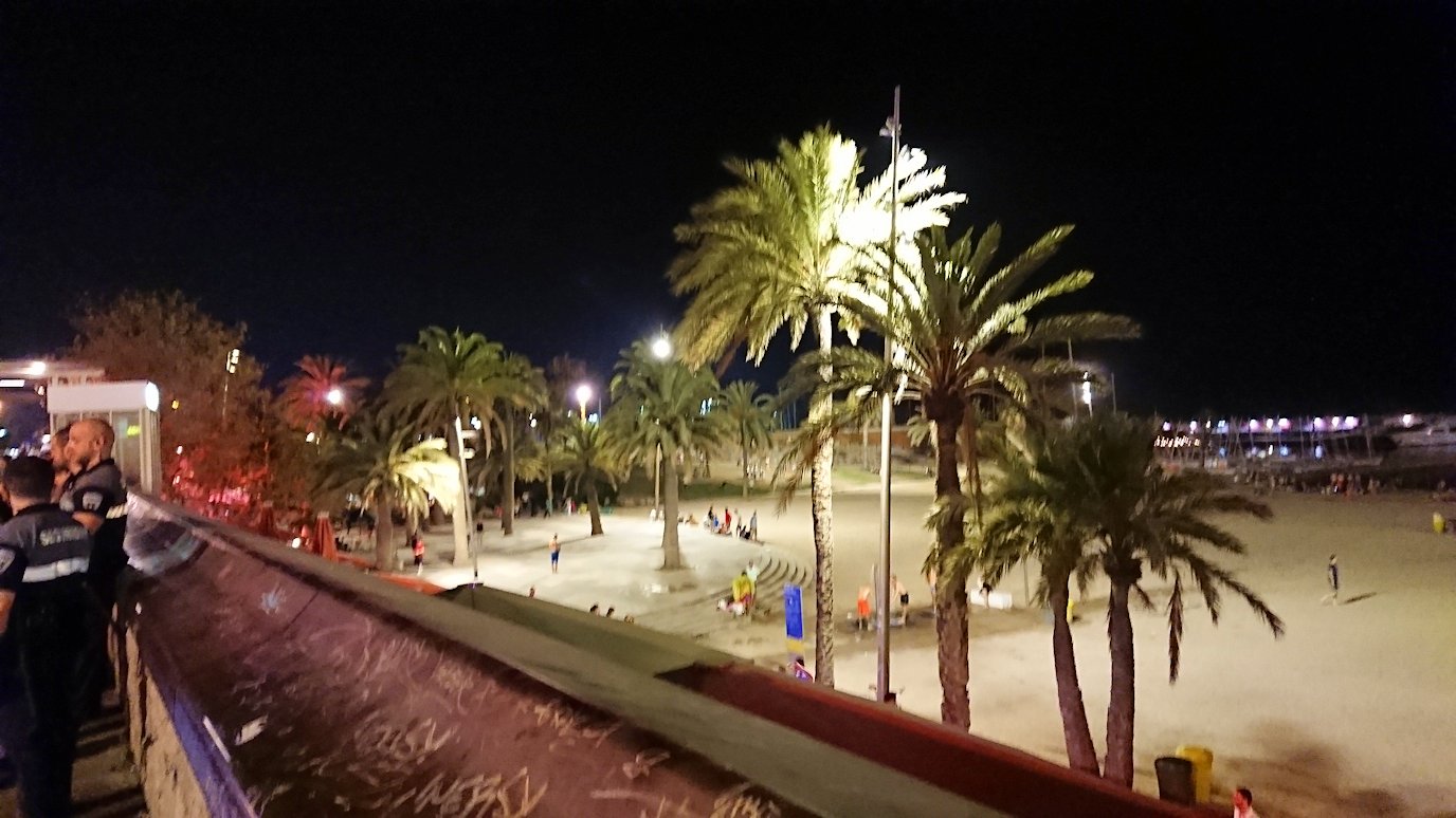 スペイン旅行　バルセロナ　日本旅行　バルセロナ　夜　ビーチ　カジノ　ナイトクラブ　ブログ　口コミ