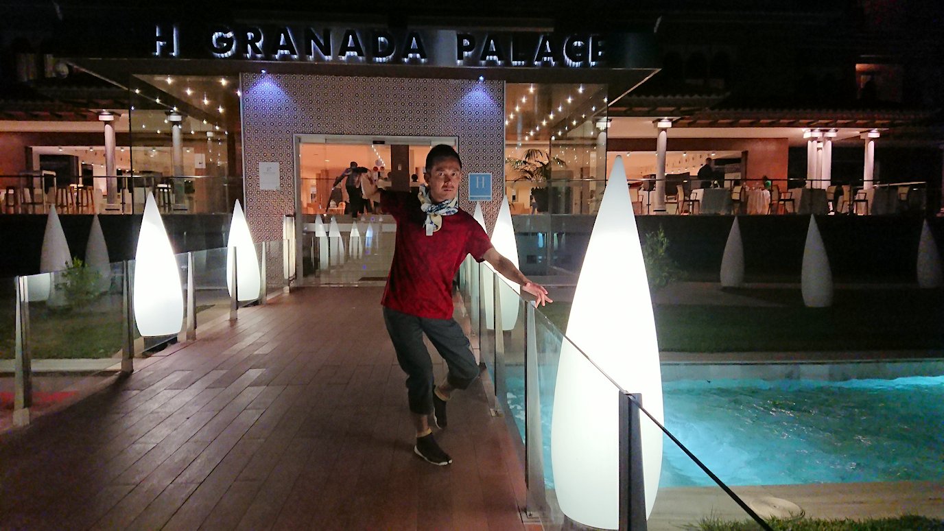 スペイン旅行　ツアー　観光　日本旅行　グラナダ　アルハンブラ宮殿　グラナダパレス　フラメンコ　ショー　男性　女性　人気　ミニバス　ホテル　バー　夜景　ブログ　口コミ