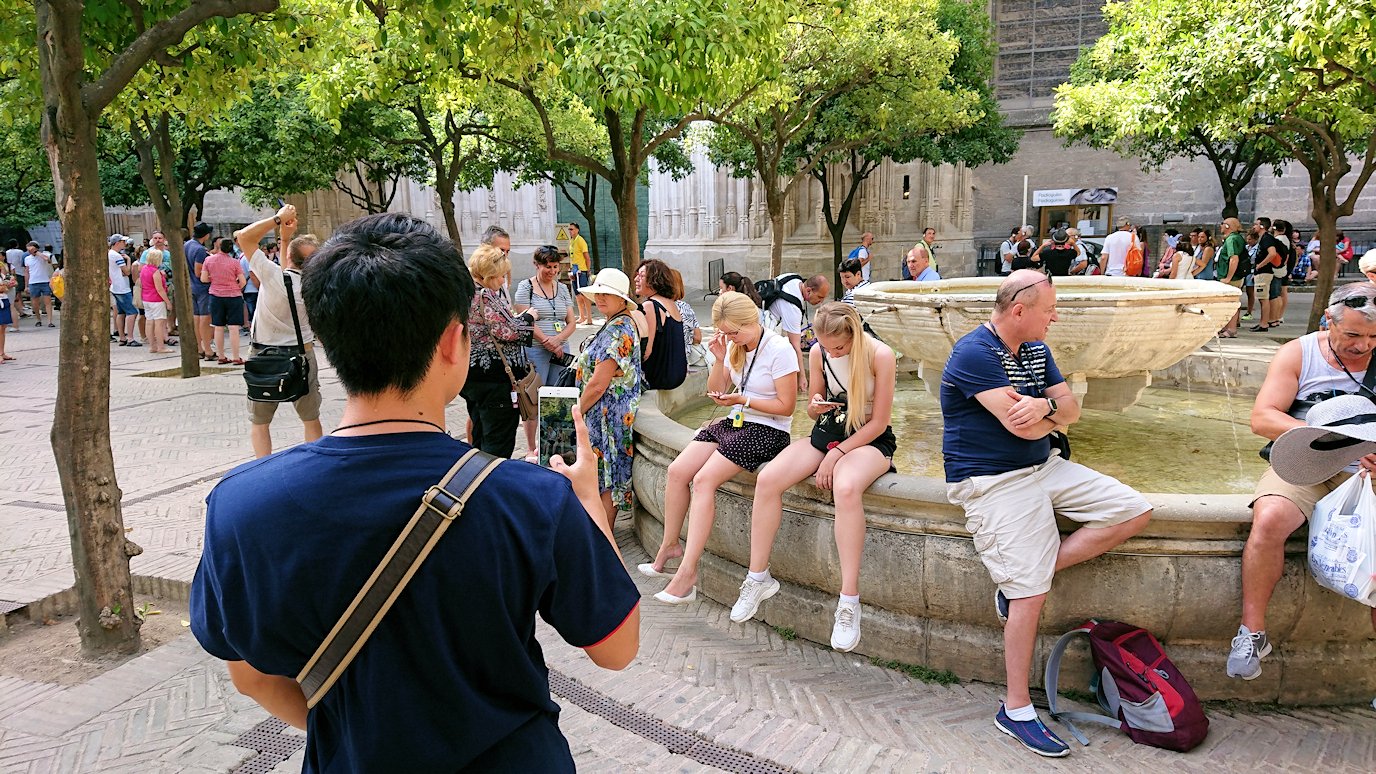 スペイン旅行　ツアー　観光　日本旅行　セビリア　コロンブス　カテドラル　ヒラルダの搭　ブログ　口コミ