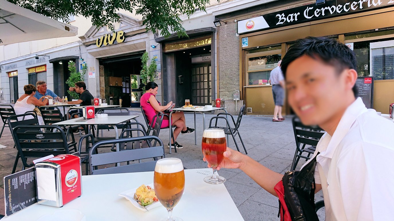 スペイン旅行　ツアー　観光　日本旅行　マドリード　バル　地下鉄　風俗　viva ビール　　お土産　感想　ブログ　口コミ