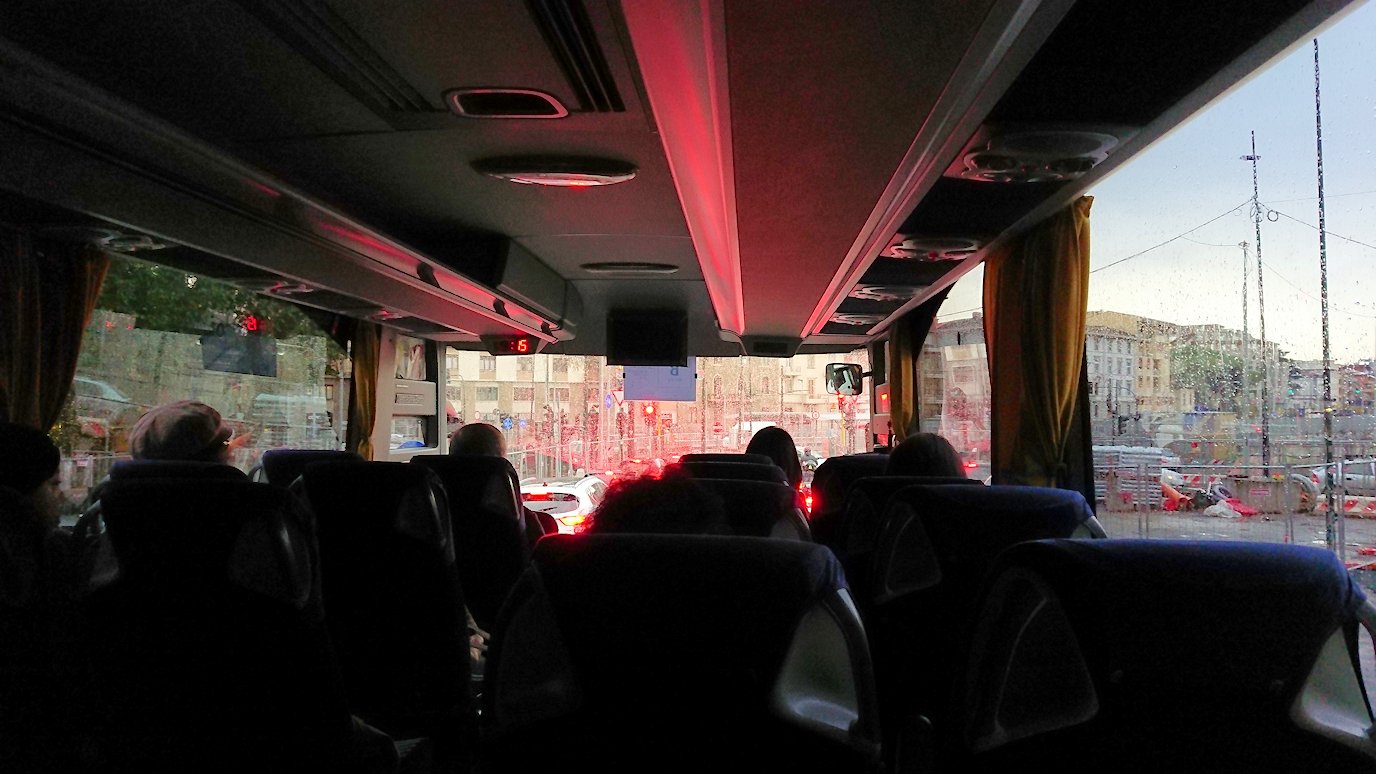 バスでフィレンツェ市内を移動