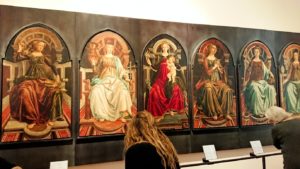 ウフィツィ美術館の有名な絵画群