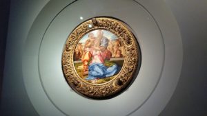ウフィツィ美術館でミケランジェロの傑作と