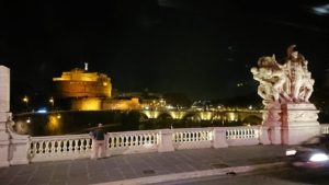 夜のサンタンジェロ城2