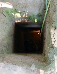 地下トンネルの掘削現場を見学2