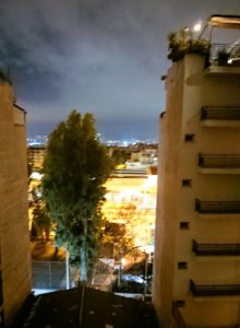 アテネのオスカーホテルの部屋からの眺め