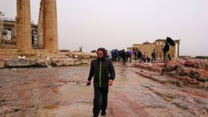 ギリシャのパルテノン神殿付近の景色4