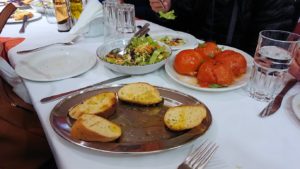 アテネ市内のレストランAcropol,の昼食4