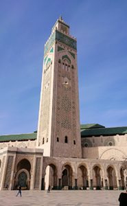 カサブランカのハッサン2世モスクのミナレット