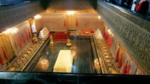 ラバトのムハンマド5世霊廟にの中の様子