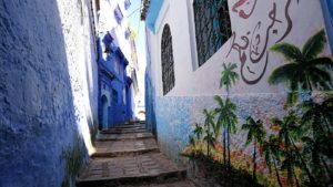 モロッコのシャウエンの街で辺りをブラブラ歩く6