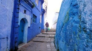 モロッコのシャウエンの街で辺りをブラブラ歩く8