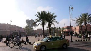 モロッコのマラケシュで旧市街地(メディナ)での雰囲気を7