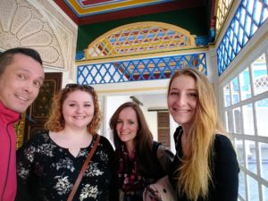 モロッコのマラケシュでバヒア宮殿で美しい内装に感激4