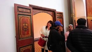 モロッコのマラケシュでバヒア宮殿で美しい景色に見惚れて・・6