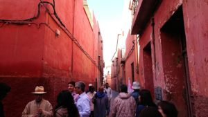 モロッコのマラケシュでバヒア宮殿から次の目的地に移動途中に見かけたもの7