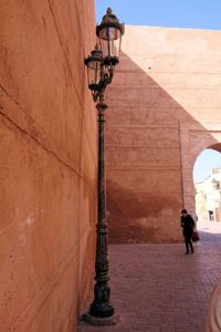 モロッコのマラケシュでアルマンスールモスク付近の様子1