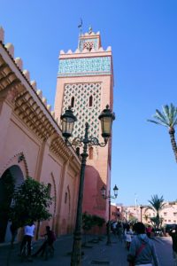 モロッコのマラケシュでアルマンスールモスク付近の様子6