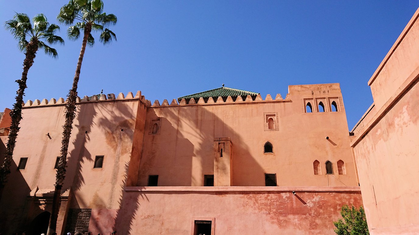モロッコ・マラケシュのサアード朝の墓跡を見学予定2