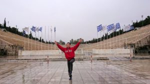 アテネ市内のパナティナイコ・スタジアムを見る5