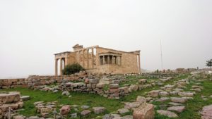 ギリシャのアクロポリス遺跡にてパルテノン神殿とご対面3