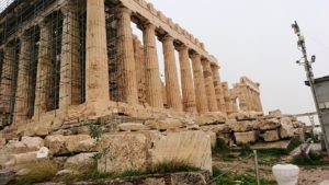 アクロポリス遺跡のパルテノン神殿を再び見てみる6