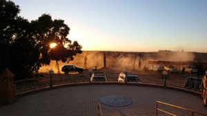 モロッコのメルズーガの砂漠ホテルの様子1