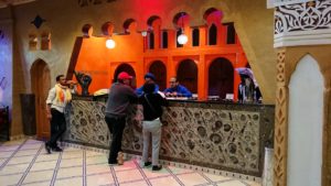 モロッコのメルズーガの砂漠ホテルの様子4