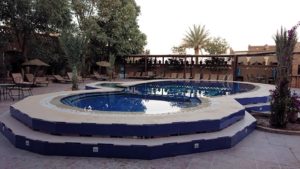 モロッコのメルズーガの砂漠ホテルの部屋の様子9