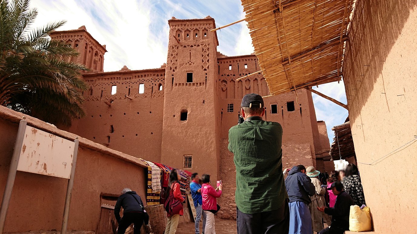 モロッコのワルザザートのアイト・ベン・ハッドゥ内の様子6