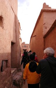 モロッコのワルザザートのアイト・ベン・ハッドゥ内の様子8