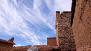 モロッコのワルザザートのアイト・ベン・ハッドゥを観光1