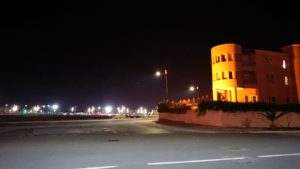 モロッコのマラケシュのホテルの夜の様子2