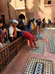 モロッコ・マラケシュのサアード朝の墓跡を見学予定10