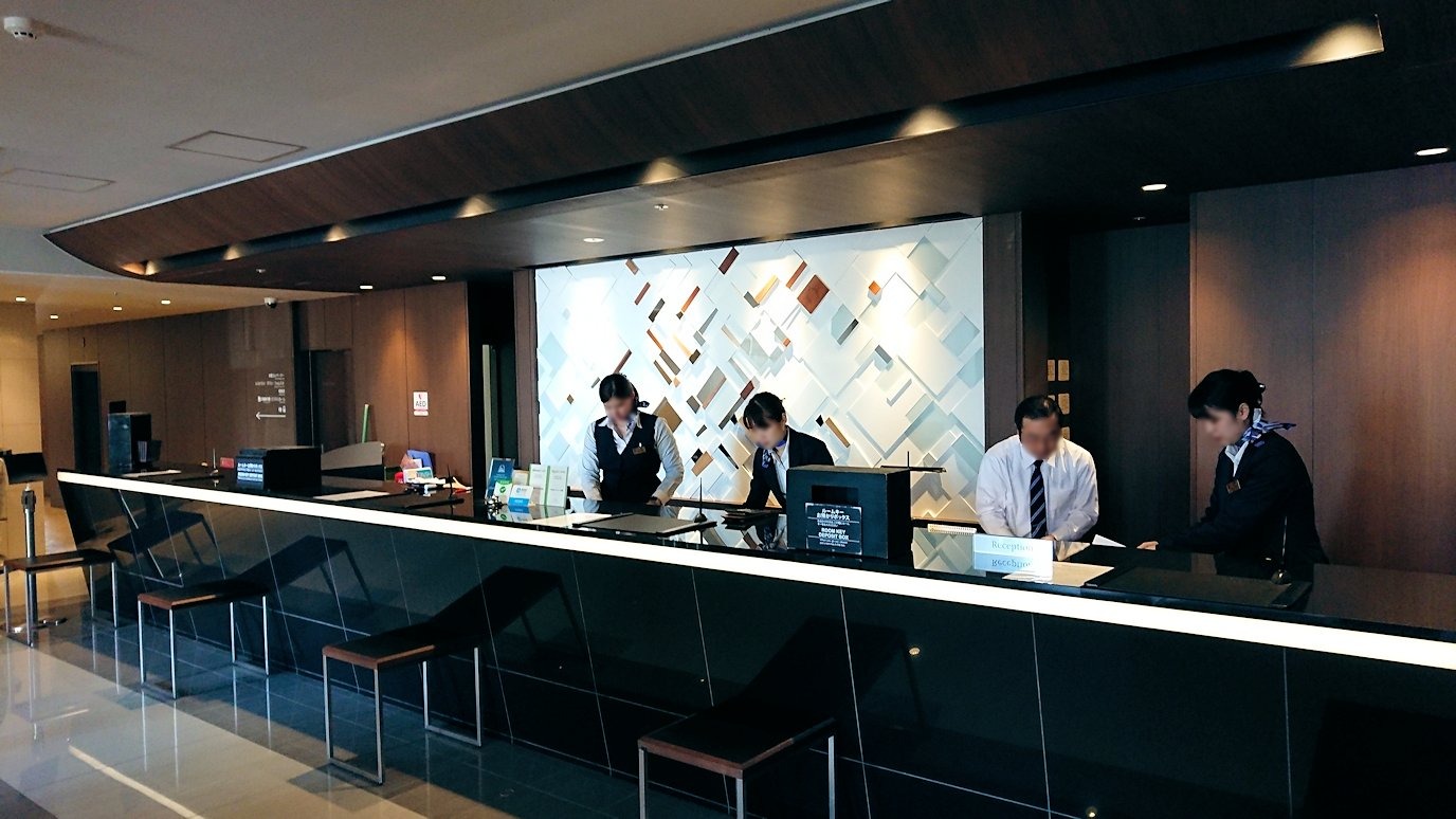 函館空港から市内にある「天然温泉 ホテルパコ函館別亭」に到着しその内装を確認3