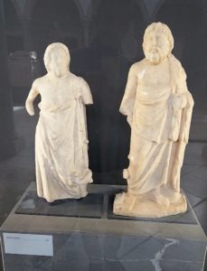 チュニスのバルドー博物館で展示されている像を見ながら散策7