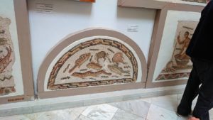 チュニスのバルドー博物館でオデュッセウスの間を見学9