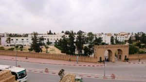 チュニジアのホテル：コンチネンタル(CONTINENTAL)を出て向かいの貯水池を見学4
