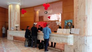チュニジアのスースの街にある「マルハバ　ロイヤル　サレム」ホテルに到着6