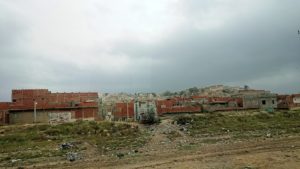チュニジアのスースの街にある「マルハバ　ロイヤル　サレム」ホテルからドゥッガ遺跡に向けて移動する途中の景色4