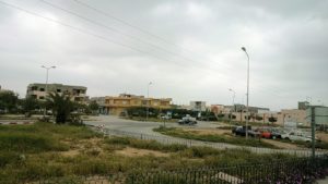 チュニジアのスースの街にある「マルハバ　ロイヤル　サレム」ホテルからドゥッガ遺跡に向けて移動する途中の景色8