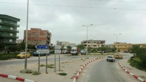 チュニジアのスースの街にある「マルハバ　ロイヤル　サレム」ホテルからドゥッガ遺跡に向けて移動する途中の景色9