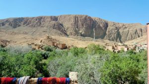 モロッコのトドラ渓谷に向かう途中に見えた景色6