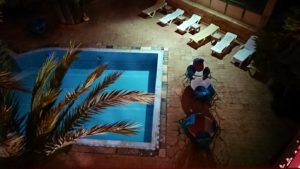 モロッコのワルザザートのホテルの部屋の様子3